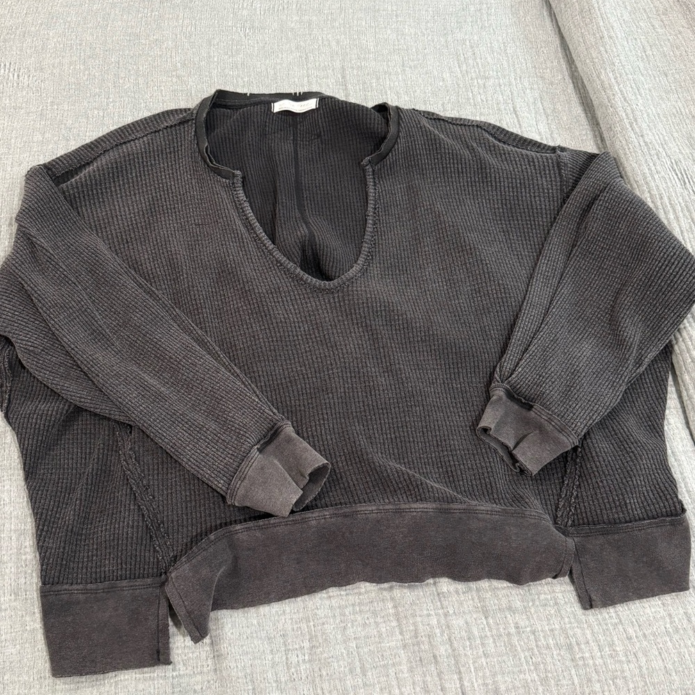 We the Free Slouchy Long Sleeve Top